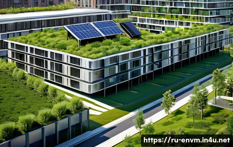 환경관리사와 친환경 건축 기술 - **Prompt 1: The Modern Eco-Strategist at Work**
"A confident male environmental specialist, appr...