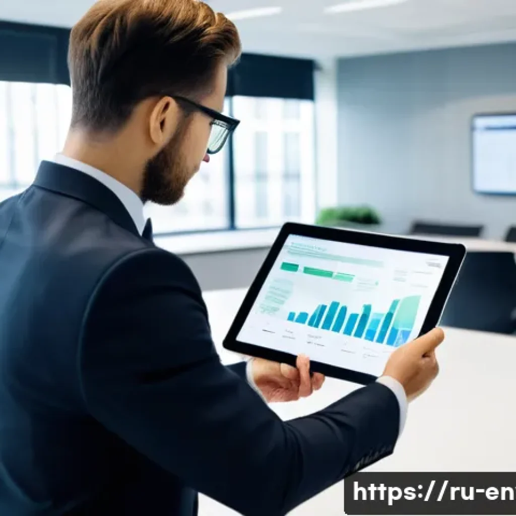 환경관리사 자격증으로 다국적 기업 취업하기 - A professional environmental manager in a modern international corporate office, dressed in formal b...